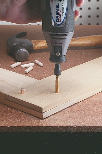 DREMEL - Jeu de 4 mèches décolletées bois PVC 3 à 6mm - large