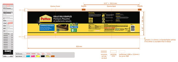 PATTEX - Colle sols souples PVC moquette - 6kg - large