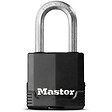 MASTER LOCK - Cadenas haute sécurité à clé acier-zinc 49mm anse d.8xh.38mm 4 clés - vignette