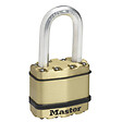 MASTER LOCK - Cadenas à clé acier laminé finition laiton 45mm anse octo d.8xh.38mm - vignette