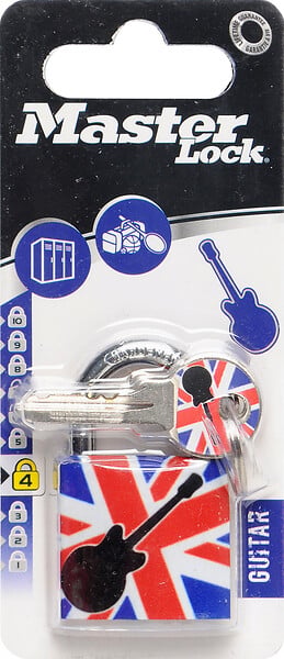 MASTER LOCK - Cadenas à code métal imprimé 30mm anse d.5xh.18mm - large