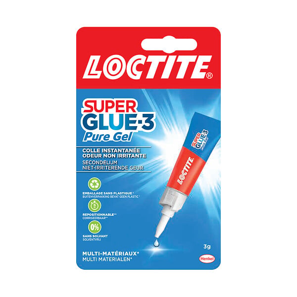 LOCTITE - Colle SuperGlue-3 Pure Gel gel 3g - large