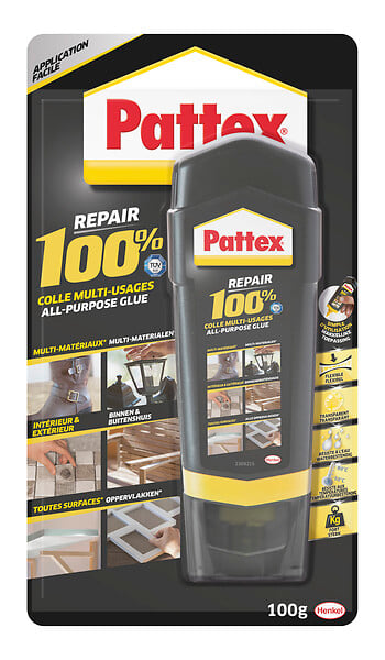 PATTEX - Colle multi-usages Repair 100% Colle Multi-Usages - 100g - large