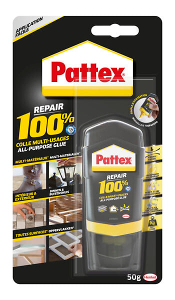 PATTEX - Colle multi-usages liquide - 50g - Transparente - large