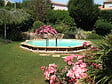 UBBINK PIS - Piscine en bois Océa - Beige - Diam.580xH.130cm - vignette