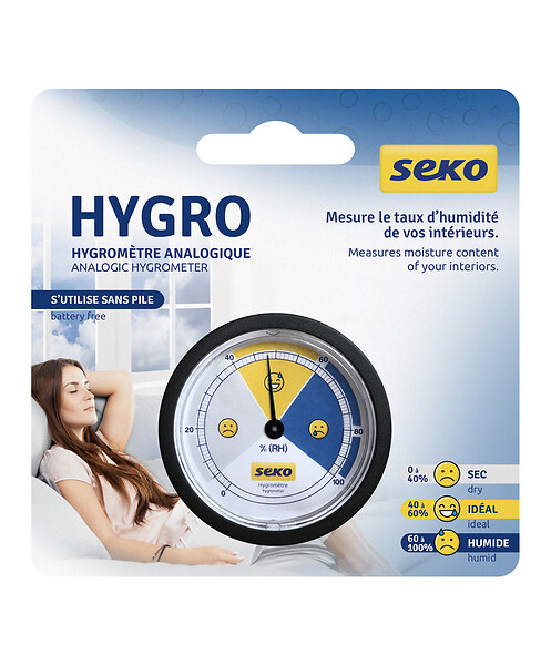 SEKO - Hygromètre mécanique SEKO - large