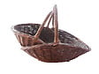 KINDFORD - Set de 2 paniers en osier papillon - vignette