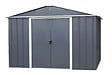 YARDMASTER - Abri de jardin en métal 1010AEYZ - Anthracite - 7.90m² - vignette