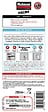 RUBSON - Mastic spécial piscine - Transparent - Cartouche 280ml - vignette