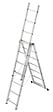 HAILO - Échelle transformable 3 plans aluminium - H.196-420cm - vignette