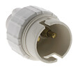 ZENITECH - Douille à baïonnette B22 - Nylon - Blanc - 100W - vignette
