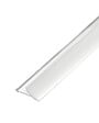 MAT INTER - Profilé d'angle intérieur étanche PVC blanc - 9mm - L.2,50m - vignette