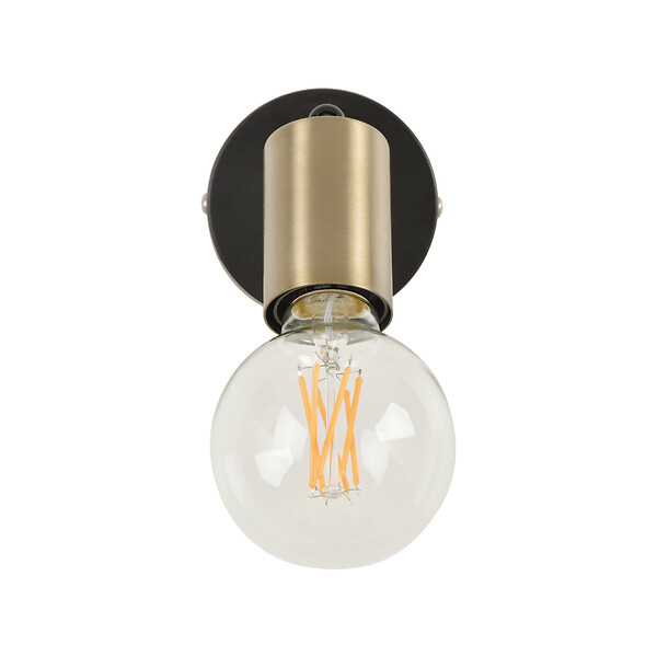COREP - Spot métal Winston Noir E27 - large