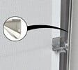 FLEXIDOOR - Porte de garage sectionnelle PVC - Blanc - 240x200cm - vignette