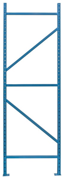 Echelle acier époxy bleu pour rack CIME H.1800mm. P.400mm - large