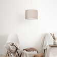 COREP - Suspension cylindrique coton - Chanvre - 28cm de diamètre - vignette