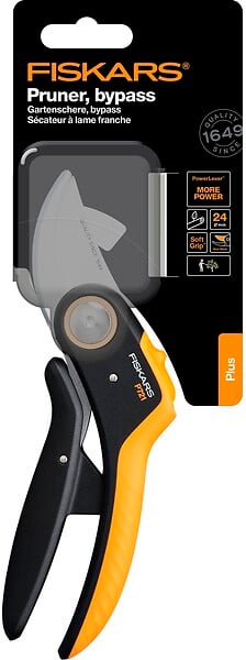 FISKARS - Sécateur à lame franche - PowerLever P721 - Coupe 24mm - large
