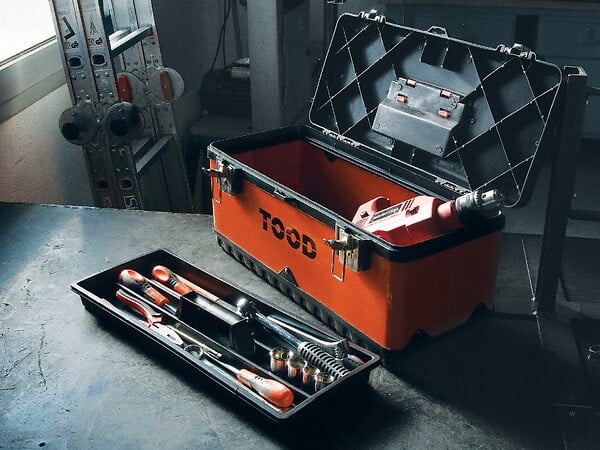 TOOD - Boite à outils métal bimatière 52cm - large
