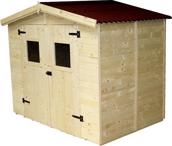 HABRITA - Abri de jardin Bois - L.240xP.160cm - large
