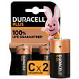 DURACELL - Piles alcalines C x2 Duracell Plus, 1.5V LR14 - vignette