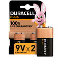 DURACELL - Pile alcaline 9V - Lot de 2 - Format 6LR61 - vignette