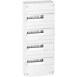 SCHNEIDER ELECTRIC - Resi9 - Coffret en saillie Blanc - 4 rangées de 13 modules - vignette
