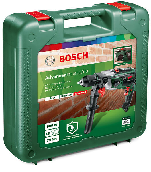 BOSCH - Perceuse à percussion filaire AdvancedImpact - 900W - large