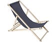 HABITAT ET JARDIN - Lot de 2 transats en bois "Chilienne" - 107 x 56.5 x 81 cm - Gris - vignette
