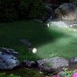 LUMI JARDIN - Spot solaire projecteur SPIKY Blanc froid 100LM - vignette