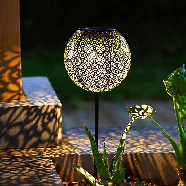 LUMISKY - 2 Balises solaires à planter AGADIR H45cm - large