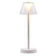 LUMISKY - Lampe de table sans fil BEVERLY blanc H34cm - vignette