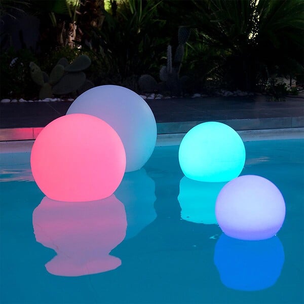 LUMISKY - Boule lumineuse sans fil flottante BOBBY D60cm - large