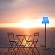 LUMISKY - Lampadaire d'extérieur sans fil STANDY RGB H150cm - vignette