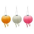 LUMI JARDIN - 3 Lampions solaires SHANGRI LA D20cm - vignette