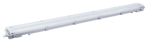 GEFOM - Réglette LED étanche 120cm 2x18W 3800lm IP65 - large