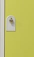 P.HENRY - Vestiaire acier 4 cases industrie propre - Gris perle-anis - vignette