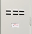 P.HENRY - Vestiaire acier industrie salissante 2 cases gris perle - vignette