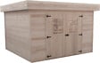HABRITA - Abri de jardin bois - 8.47m² - L.300xH.216xP.300cm - vignette
