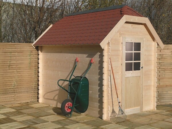 SOLID - Abri de jardin Galway en bois - L.237xl.301xH.263cm - large