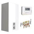 CHAFFOTEAU - Chaudière Gaz BasNox Urbia Nox Chaffoteaux 24 kW VMC Complète (Douilles + Dosseret) avec Thermostat Filaire - vignette