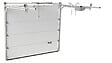 FLEXIDOOR - Porte de garage sectionnelle PVC Groove - Gris - 240x200cm - vignette