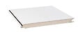 FLEXIDOOR - Porte de garage sectionnelle PVC GROOVE - Blanc - 240x200cm - vignette
