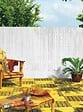 NORTENE - Canisse occultante PVC Plasticane - Blanc - 1x3m - vignette