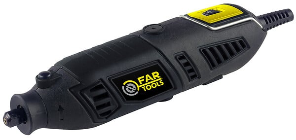 FAR TOOLS - Mini meuleuse 170W poignée de maintien - large