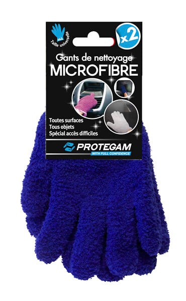 PROTEGAM - Gant microfibre thermolite anti-poussière - Taille unique - large