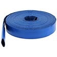 HUGGY TUYAUX - Tuyau de refoulement plat Ø 32 mm (1 1/4'') bleu - Longueur 10 mètres - vignette