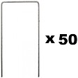 GT GARDEN - Lot de 50 piquets de fixation pour jardin en acier galvanisé - 70 x 200 mm - vignette