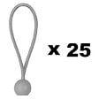 GT GARDEN - Lot de 25 tendeurs à boule 20 cm - vignette