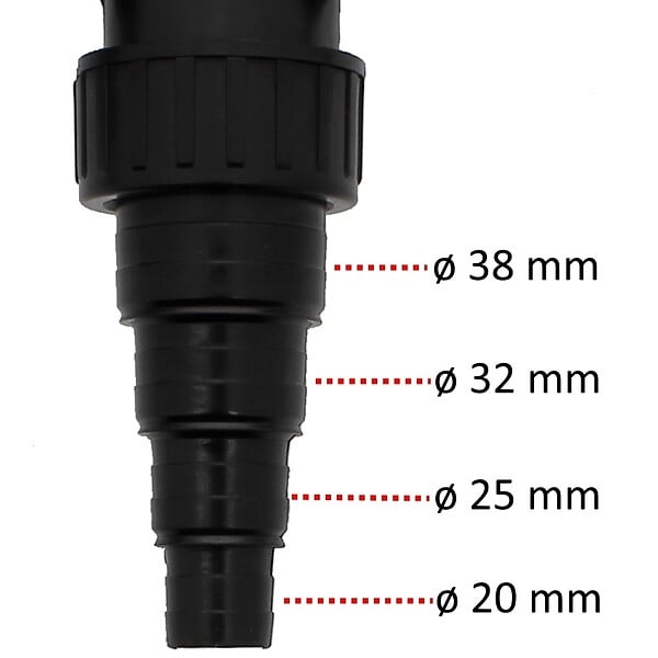GT GARDEN - Stérilisateur clarificateur de bassin 40 W avec lampe UV-C 36 W - large