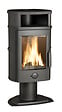 INVICTA - Poêle à bois fonte Melville - 8kW - Anthracite - vignette